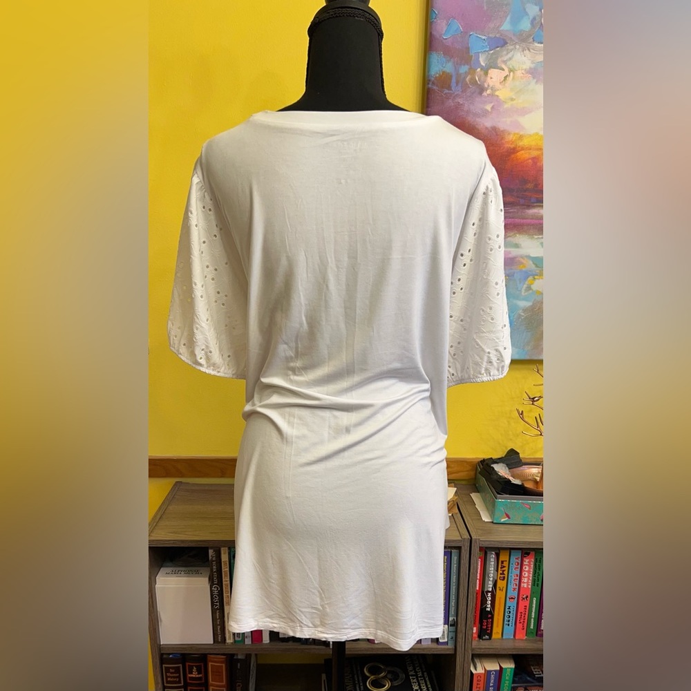 Torrid Supersoft Eyelet Sleeve Tee - Picture 5 of 8